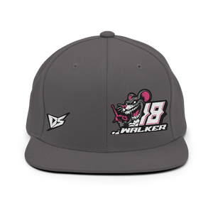 'Ready To Race' Dirt Oval RC Racing Custom Embroidered SnapBack Hat Cap V2 - Darkside Studio Arts LLC.