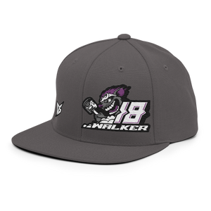 'Rat Attack' Dirt Oval RC Racing Custom Embroidered SnapBack Cap V2 - Darkside Studio Arts LLC.