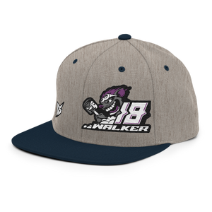 'Rat Attack' Dirt Oval RC Racing Custom Embroidered SnapBack Cap V2 - Darkside Studio Arts LLC.