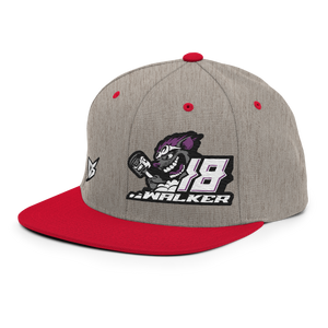 'Rat Attack' Dirt Oval RC Racing Custom Embroidered SnapBack Cap V2 - Darkside Studio Arts LLC.