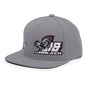 'Rat Attack' Dirt Oval RC Racing Custom Embroidered SnapBack Cap V2 - Darkside Studio Arts LLC.