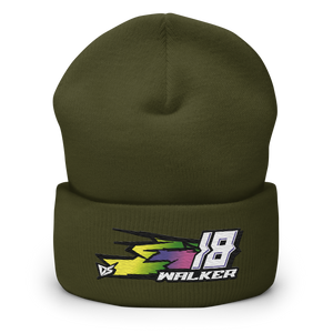 'Hyper' Dirt Oval RC Racing Custom Embroidered Beanie - Darkside Studio Arts LLC.