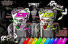 Custom protective RC chassis skin graphics | Darkside Studio Arts LLC