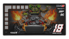 'Highway To Hell' Premium RC Pit / Work Mat – Customizable, Rollable, Rubber non-slip base, Polyester Top, Stitched Edges | Darkside Studio Arts LLC.