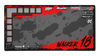'Splatter' Premium RC Pit / Work Mat – Customizable, Rollable, Rubber non-slip base, Polyester Top, Stitched Edges | Darkside Studio Arts LLC - 2