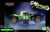 'Series V' Themed Graphics Kit Fits Losi® 5IVE-T Series | Losi® 5IVE-T 1.0 | Losi® 5IVE-TE 3.0 | 30° North Big Flex Body | King Motor | Rovan | Darkside Studio Arts LLC.