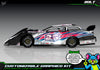 Bolt graphics kit for JBody RC Crate Late Model — Red — universal example artwork preview 5