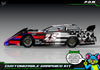 P.O.W. graphics kit for JBody RC Crate Late Model — universal example artwork preview 1