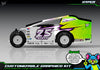Hyper graphics kit for JBody RC Mini Mudboss — Atomic — universal example artwork preview 1