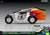 Hyper graphics kit for JBody RC Mini Mudboss — Mono II — universal example artwork preview 6