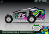 Rat Attack graphics kit for JBody RC Mini Mudboss — universal example artwork preview 1