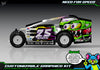 Need For Speed graphics kit for JBody RC Standard Mudboss — universal example artwork preview 1