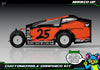 'Marked Up' High Vis Neon Customizable Decal Skin Kit For Salvas Mudboss Traxxas Slash Dirt Oval Short Course Racing | Darkside Studio Arts LLC - 5