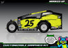 'Marked Up' High Vis Neon Customizable Decal Skin Kit For Salvas Mudboss Traxxas Slash Dirt Oval Short Course Racing | Darkside Studio Arts LLC - 6