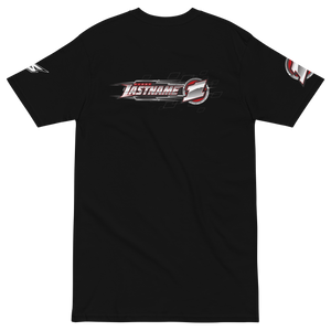 Custom Designed Men’s Premium Heavyweight Tee For Salvas Mudboss Racing Teams - Darkside Studio Arts LLC.