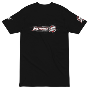 Custom Designed Men’s Premium Heavyweight Tee For Salvas Mudboss Racing Teams V3 - Darkside Studio Arts LLC.