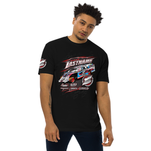 Custom Men’s Premium Heavyweight Tee Designed For RC Racers of Traxxas Slash Modified - Darkside Studio Arts LLC.