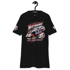 Custom Men’s Premium Heavyweight Tee Designed For RC Racers of Traxxas Slash Modified - Darkside Studio Arts LLC.