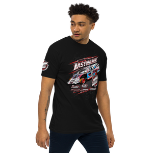 Custom Men’s Premium Heavyweight Tee Designed For RC Racers of Traxxas Slash Modified - Darkside Studio Arts LLC.