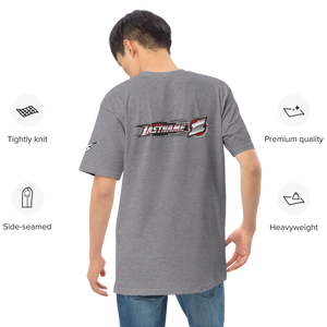 Custom Designed Men’s Premium Heavyweight Tee For Salvas Mudboss Racing Teams - Darkside Studio Arts LLC.