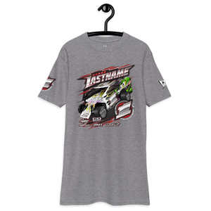 Custom Designed Men’s Premium Heavyweight Tee For Salvas Mudboss Racing Teams - Darkside Studio Arts LLC.