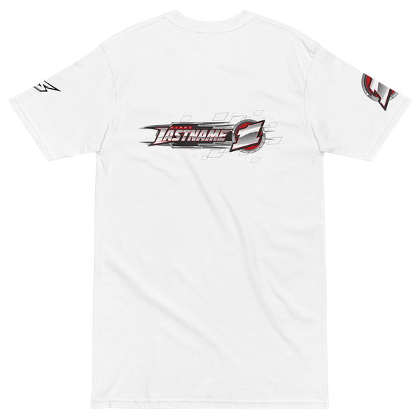 Custom Designed Men’s Premium Heavyweight Tee For Salvas Mudboss Racin
