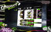 Need For Speed: Green cartoon wrap panel layout. Design available for Mr. Kustoms RC body wraps.
