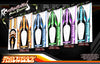 Throwback: Six example color schemes for Throwback graphics. Design available for Mr. Kustoms RC body wraps.