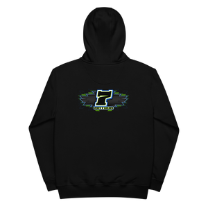 'Need For Speed' Custom Designed Men’s Premium Heavyweight Hoodie For RC Dirt Oval Carpet Racing - Darkside Studio Arts LLC.