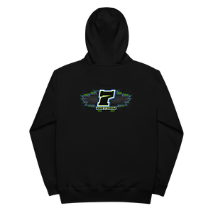 'Need For Speed' Custom Designed Men’s Premium Heavyweight Hoodie For RC Dirt Oval Carpet Racing V2 - Darkside Studio Arts LLC.