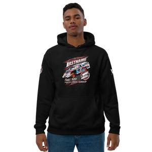 Custom Designed Men’s Premium Heavyweight Hoodie For RC Racers of Traxxas Slash Modified - Darkside Studio Arts LLC.