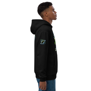 'Need For Speed' Custom Designed Men’s Premium Heavyweight Hoodie For RC Dirt Oval Carpet Racing - Darkside Studio Arts LLC.