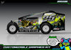 'Bassin' Customizable Decal Skin Kit Fits Salvas Mudboss / SE2 Sprint Lexan Body For Traxxas Slash Dirt Oval Short Course Racing | Darkside Studio Arts LLC - 7