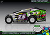'Need For Speed' Customizable Decal Skin Kit Fits Salvas Mudboss / SE2 Sprint Lexan Body For Traxxas Slash Dirt Oval Short Course Racing | Darkside Studio Arts LLC - 1