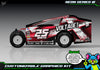 'Neon Series III' Customizable Decal Skin Kit Fits Salvas Mudboss Lexan Body For Traxxas Slash Dirt Oval Short Course Racing | Darkside Studio Arts LLC - 5