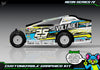 'Neon Series IV' Customizable Decal Skin Kit Fits Salvas Mudboss Lexan Body For Traxxas Slash Dirt Oval Short Course Racing | Darkside Studio Arts LLC - 5