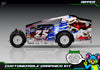 'Ripper' Customizable Decal Skin Kit Fits Salvas Mudboss / SE2 Sprint Lexan Body For Traxxas Slash Dirt Oval Short Course Racing | Darkside Studio Arts LLC - 1