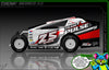'Series 5X' Customizable Decal Skin Kit Fits Salvas Mudboss / SE2 Sprint Lexan Body For Traxxas Slash Dirt Oval Short Course Racing | Darkside Studio Arts LLC - 2