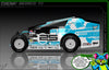 'Series 7X' Customizable Decal Skin Kit Fits Salvas Mudboss / SE2 Sprint Lexan Body For Traxxas Slash Dirt Oval Short Course Racing | Darkside Studio Arts LLC - 4