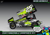 Neon Series II graphics kit for Salvas SE2 Sprint — Neon Acid Green — universal example artwork preview