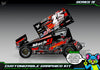 Series 1X graphics kit for Salvas SE2 Sprint — Orange — universal example artwork preview