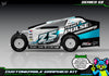 'Series 5X' Customizable Decal Skin Kit Fits Salvas Mudboss / SE2 Sprint Lexan Body For Traxxas Slash Dirt Oval Short Course Racing | Darkside Studio Arts LLC - 4