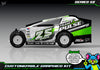 'Series 5X' Customizable Decal Skin Kit Fits Salvas Mudboss / SE2 Sprint Lexan Body For Traxxas Slash Dirt Oval Short Course Racing | Darkside Studio Arts LLC - 5