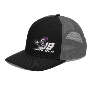 'Rat Attack' Dirt Oval RC Racing Custom Embroidered Snapback Trucker Cap V2 - Darkside Studio Arts LLC.