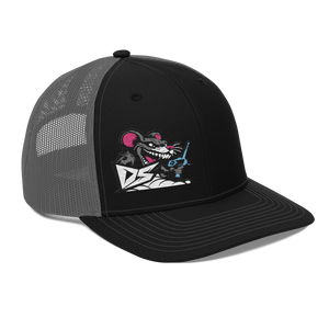 Darkside Studios Company Logo Dirt Oval RC Racing Custom Embroidered Trucker Cap - Darkside Studio Arts LLC.