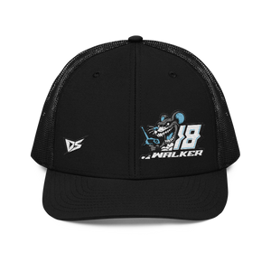 'Ready To Race' Dirt Oval RC Racing Custom Embroidered Snapback Trucker Cap V1 - Darkside Studio Arts LLC.