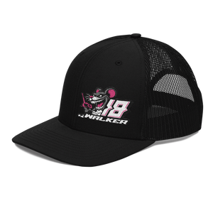 'Ready To Race' Dirt Oval RC Racing Custom Embroidered Snapback Trucker Cap V2 - Darkside Studio Arts LLC.