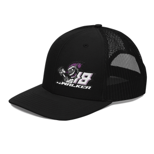 'Rat Attack' Dirt Oval RC Racing Custom Embroidered Snapback Trucker Cap V2 - Darkside Studio Arts LLC.