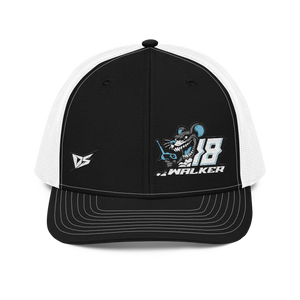 'Ready To Race' Dirt Oval RC Racing Custom Embroidered Snapback Trucker Cap V1 - Darkside Studio Arts LLC.