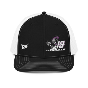 'Rat Attack' Dirt Oval RC Racing Custom Embroidered Snapback Trucker Cap V2 - Darkside Studio Arts LLC.